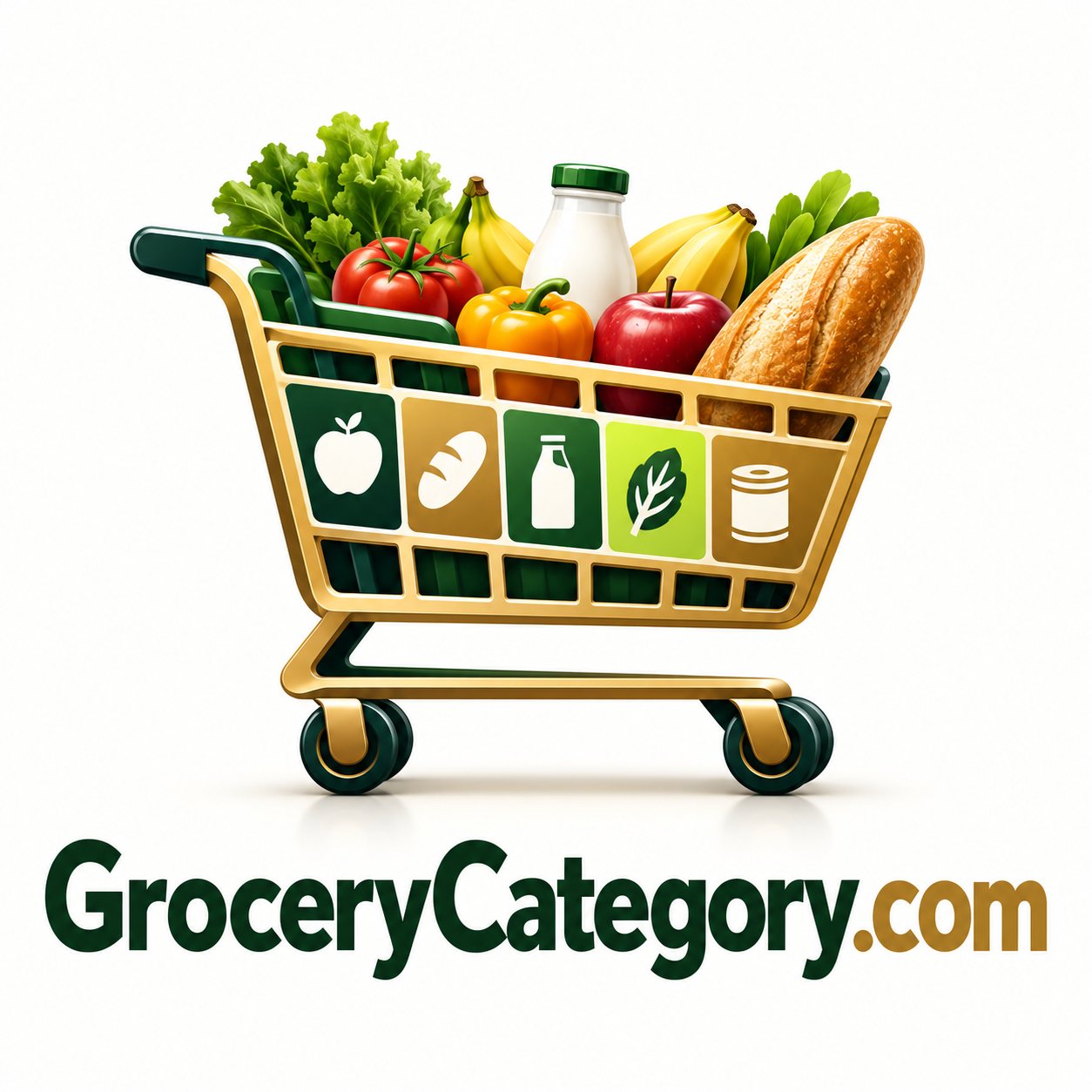 GroceryCategory.com domain name artwork